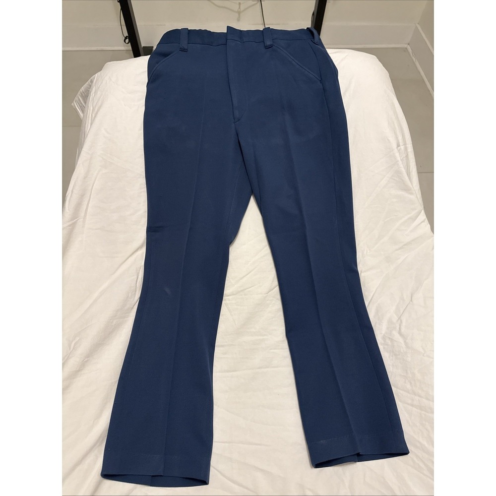 Vintage men's permanent press dark blue 32 x 28